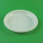 Тарелка десертная Д165 белая ПП  20х100 (2000) Стандарт Пластик