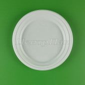 Тарелка десертная Д165 белая ПС 24х100 (2400) Стиролпласт